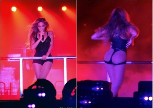 Beyonce muy atrevida y sexy